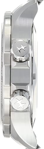 Hamilton Watch Khaki Aviation X-Wind Day Date Swiss Automatic Watch 45mm Case, Blue Dial, Silver Stainless Steel Bracelet (Model: H77765141) - Image 2