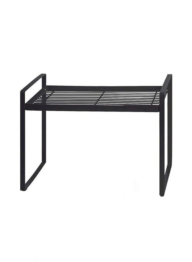 appeasy Kitchen Countertop and Cabinet Shelf Organiser for Pantry, Kitchen, Bathroom, Bedroom (Black) - Image 1