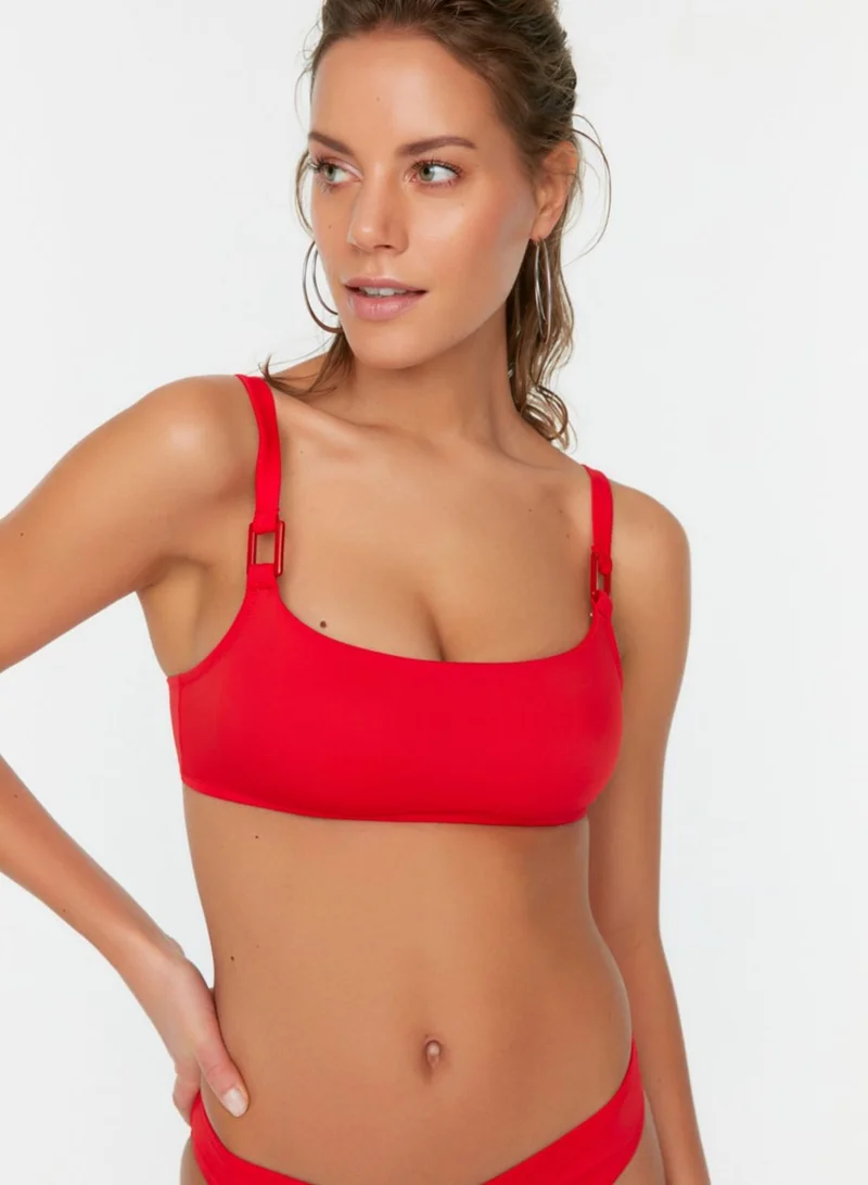 trendyol Knitted Bikini Top