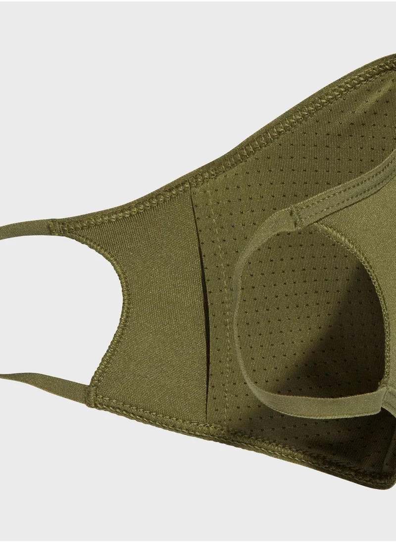 adidas Originals 3 Pack Logo Face Mask