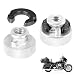 BAKAFOH 2 Pcs Rear Fender Seat Nut Mount Kit Fit for Harley Electra Glide Road King Street Glide Sportster Softail Dyna 19962024 Accessories Chrome Style - Image 2