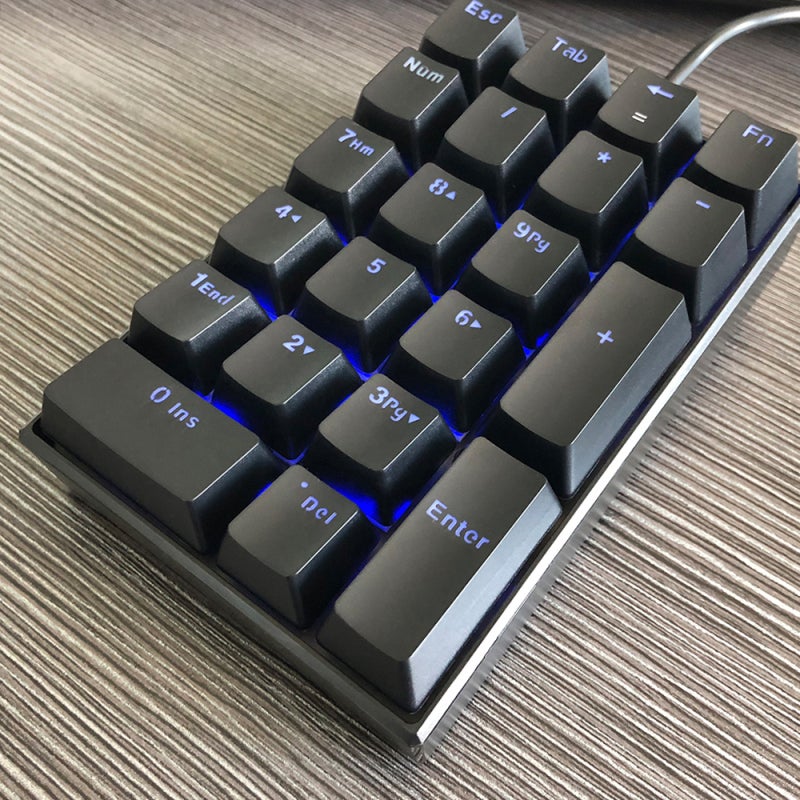 Mechanical Keyboard: Black, OUTEMU Blue Switch, Type-C Bidirectional Plug - Plug And Play, Compact Numeric Keypad For Gaming, Typing, Laptop Users, Cashier Desks, Banks - Image 3