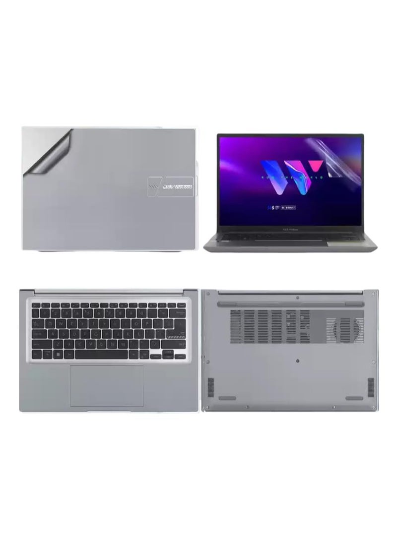 عام ملصق حماية لاب توب متوافق مع ASUS VivoBook Pro 14 2025 S5406S مقاس 14 بوصة - ملصق مضاد للخدوش بفيلم ثلاثي الجوانب وطبقة عالية الوضوح - Image 1