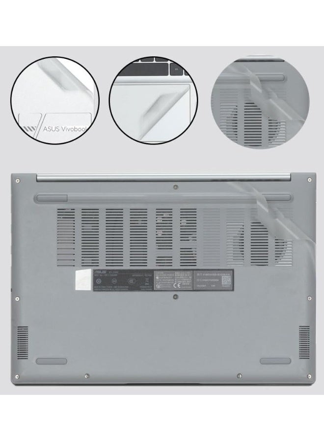 عام ملصق حماية لاب توب متوافق مع ASUS VivoBook Pro 14 2025 S5406S مقاس 14 بوصة - ملصق مضاد للخدوش بفيلم ثلاثي الجوانب وطبقة عالية الوضوح - Image 5