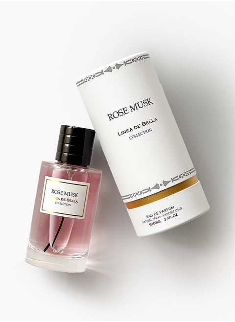 Rose Musk Eau De Parfum 100ML | Long Lasting Rose Perfume for Women with Musk & Powdery Notes