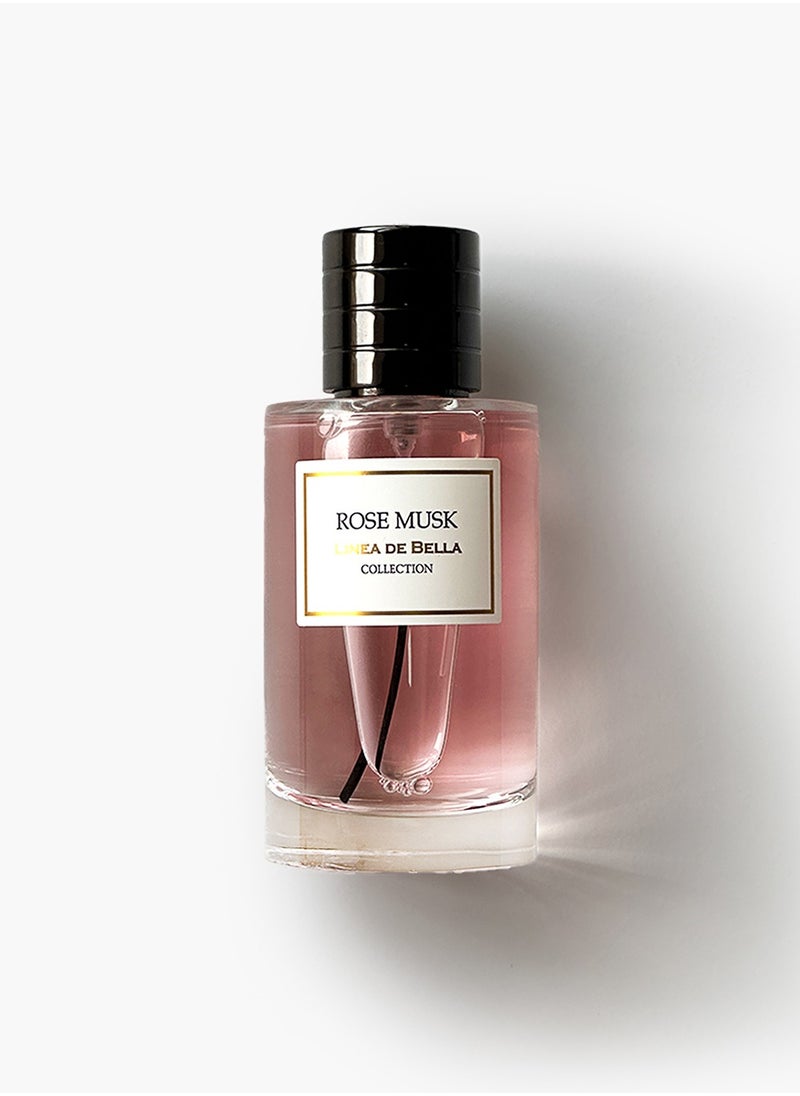 Rose Musk Eau De Parfum 100ML | Long Lasting Rose Perfume for Women with Musk & Powdery Notes