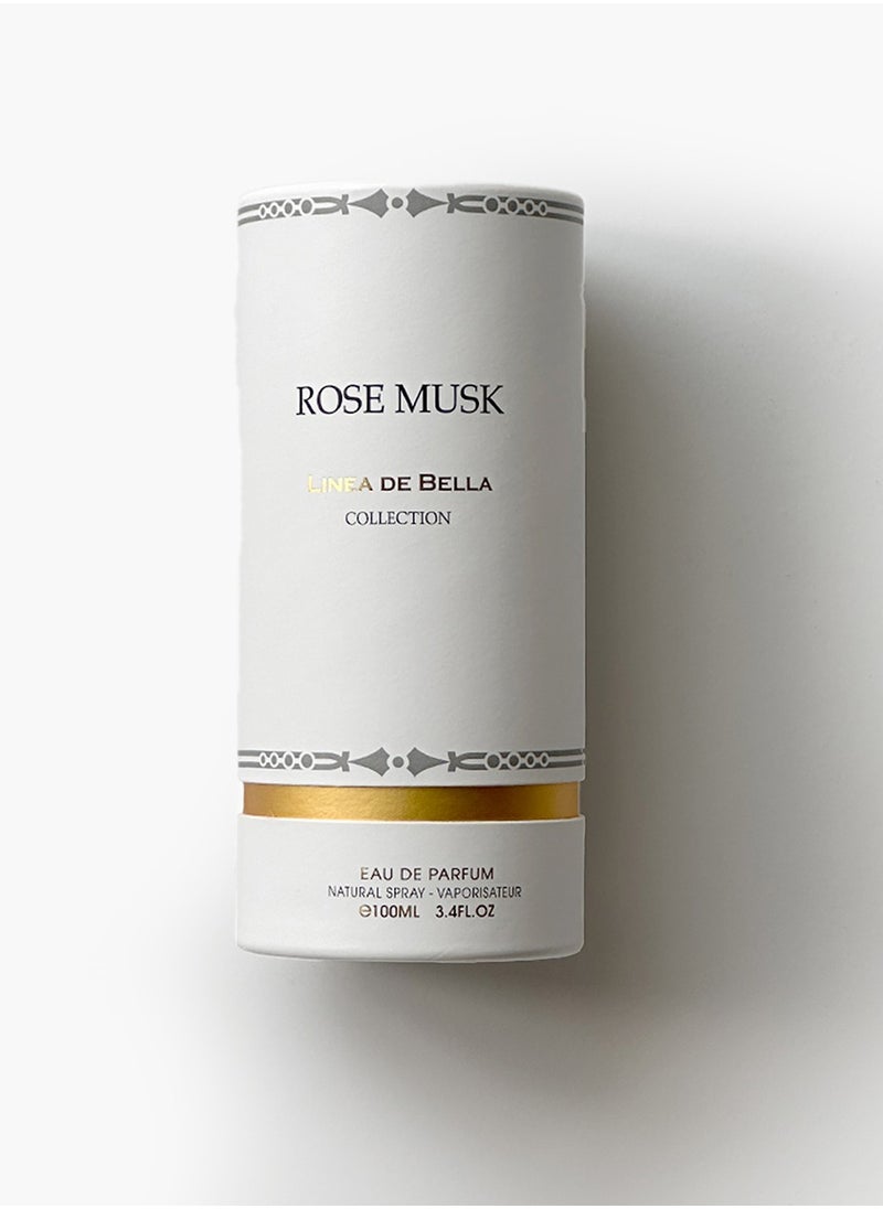 Rose Musk Eau De Parfum 100ML | Long Lasting Rose Perfume for Women with Musk & Powdery Notes