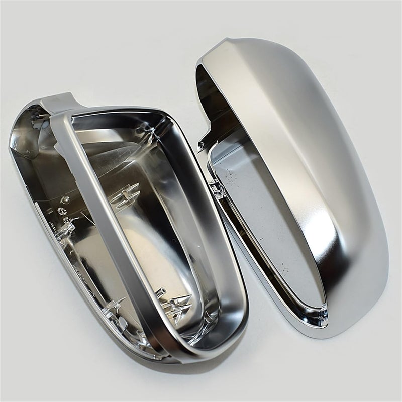 Vuzmode Matt Chrome Rearview Side Mirror Cap - Image 4