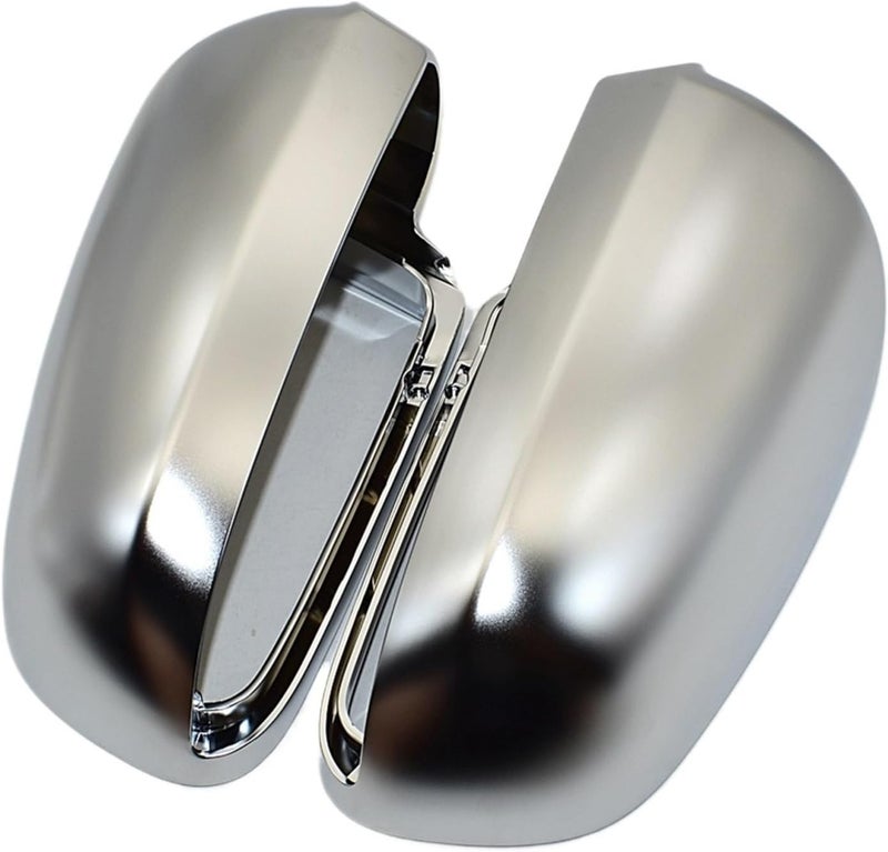 Vuzmode Matt Chrome Rearview Side Mirror Cap - Image 1
