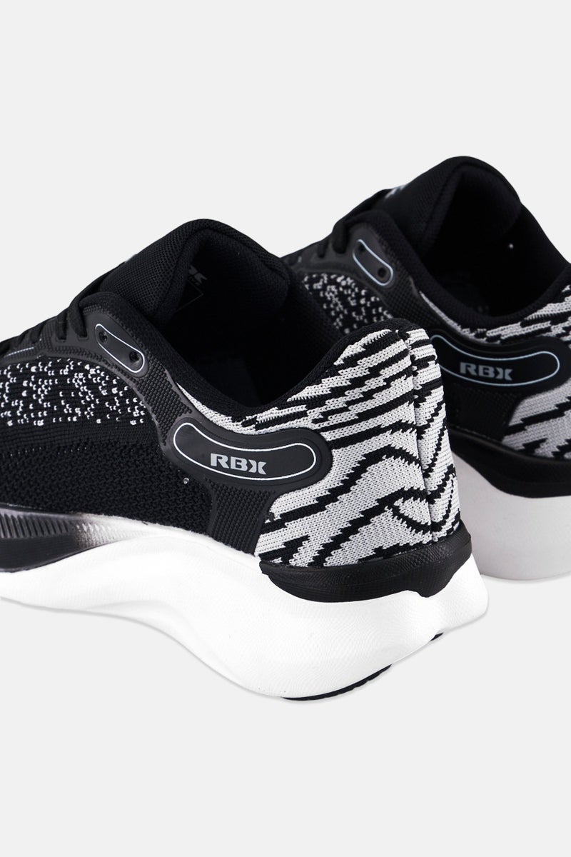 RBX Women Lace Up Training Shoes, Black - Image 2