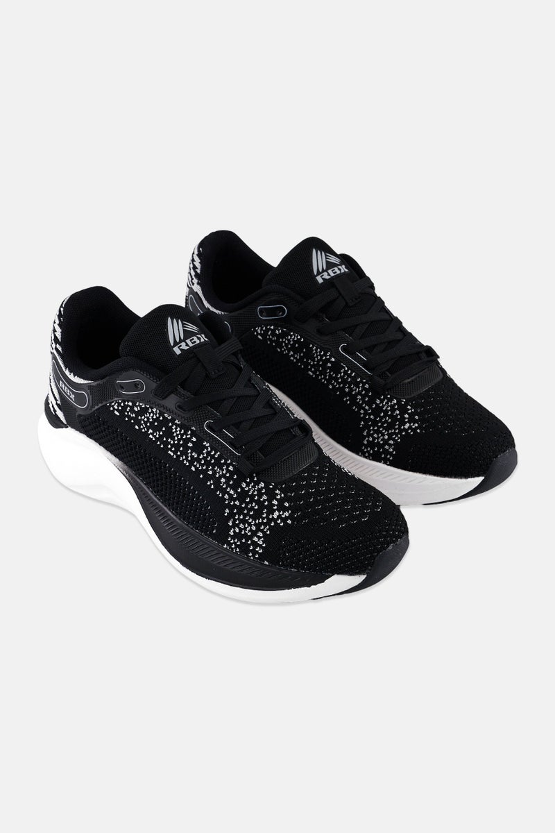 RBX Women Lace Up Training Shoes, Black - Image 1