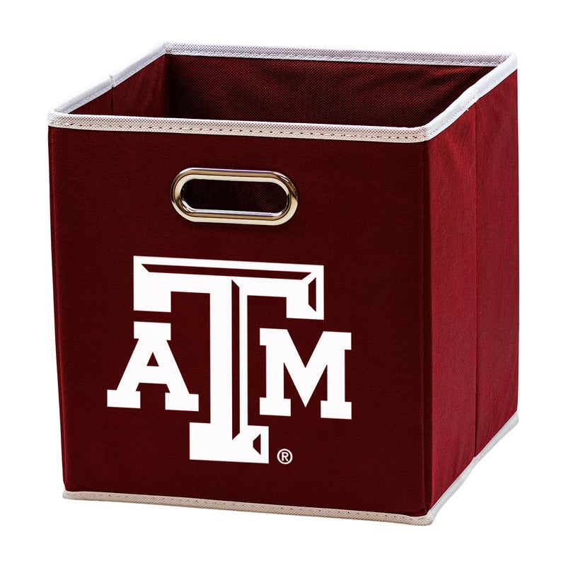 صندوق تخزين فريق فرانكلين سبورتس NCAA تكساس A M أجيز بحجم واحد للجنسين