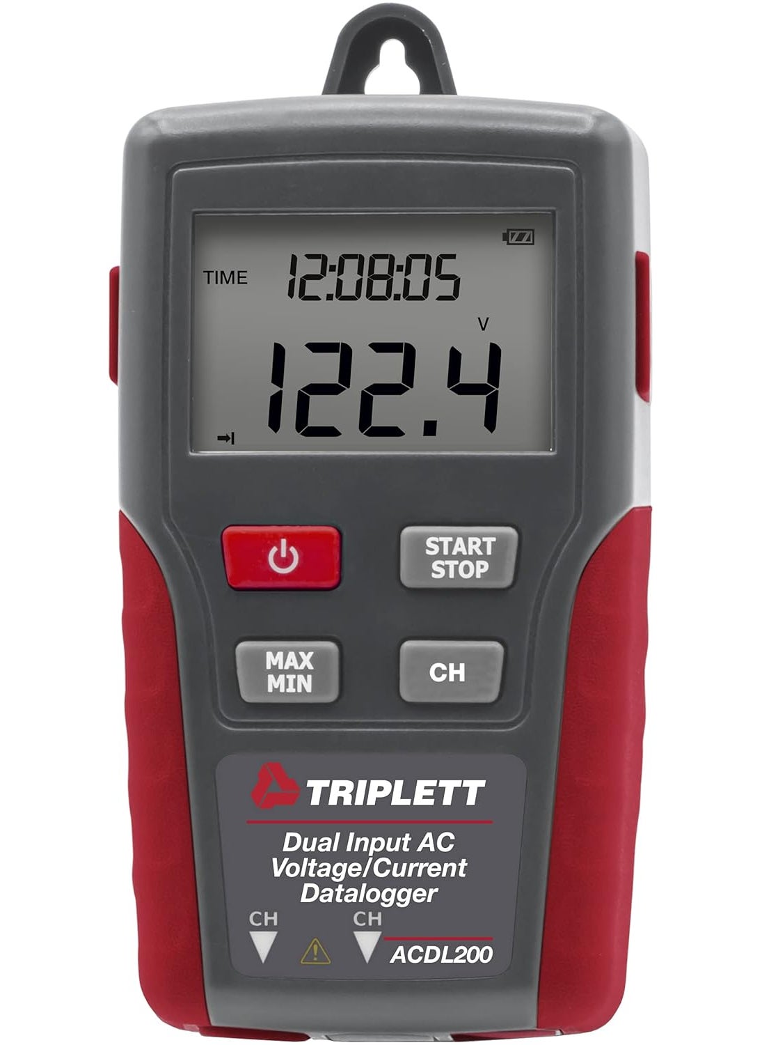 Triplett Triplett ACDL200 Dual Input True RMS AC VoltageCurrent Datalogger  - Image 1