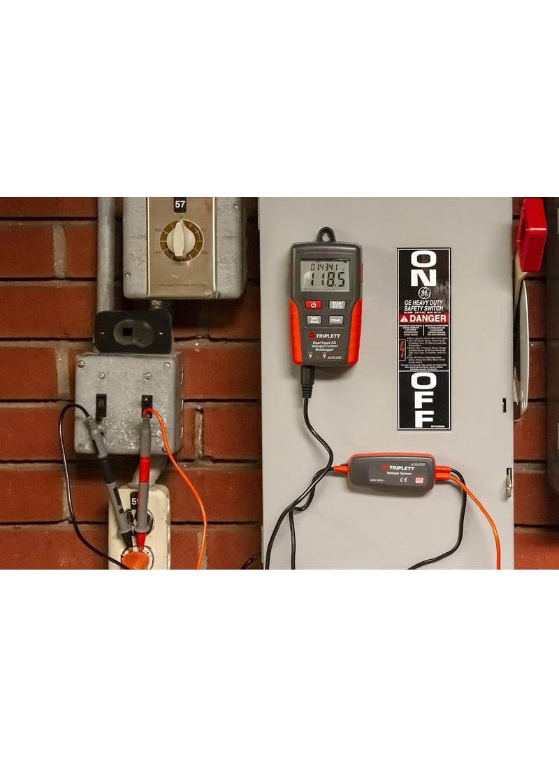 Triplett Triplett ACDL200 Dual Input True RMS AC VoltageCurrent Datalogger  - Image 3