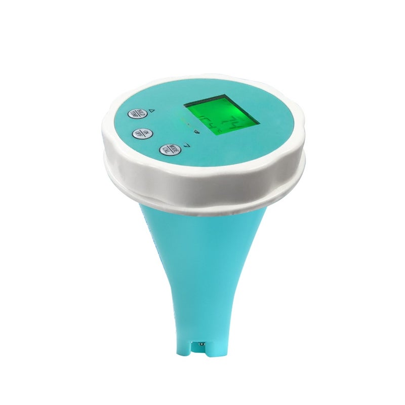 Portable Water Quality Detector 6 In 1 PH EC Total Dissolved Solids ORP Temperature Chlorine Multi-function Water Quality Tester BT Mobilephone APP Remote Viewing LCD with Backlight Display IP67 - Image 1