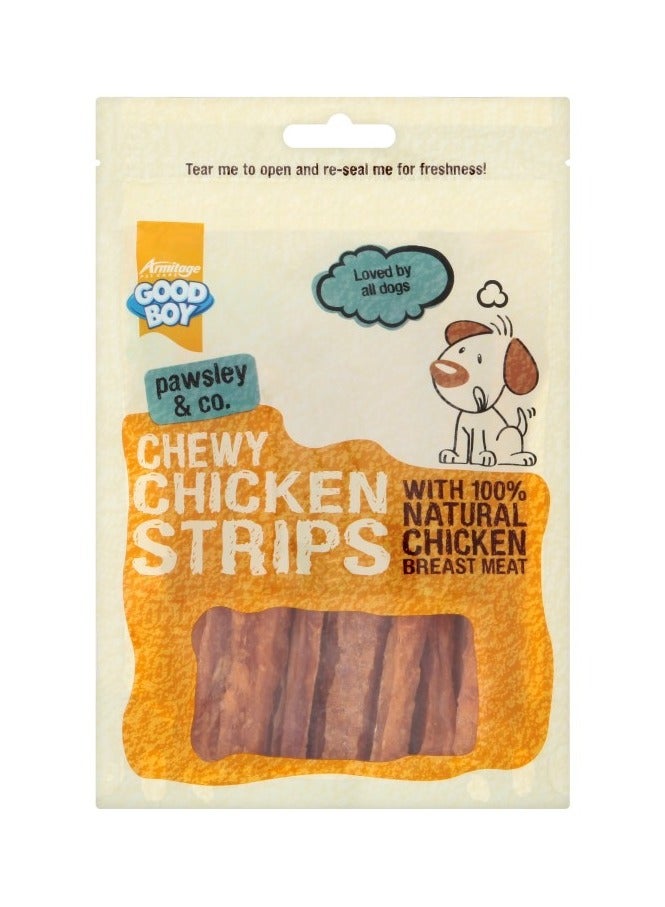 Chewy Chicken Strips - 100G