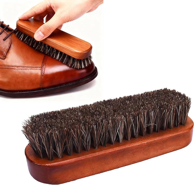 GoodTool Buffing Brush, Leather Care, Shoe Care, Suitable For Cleaning Shoes, Gloves, Furniture, Car Interiors, Wallets, Hats, Belts - Image 1