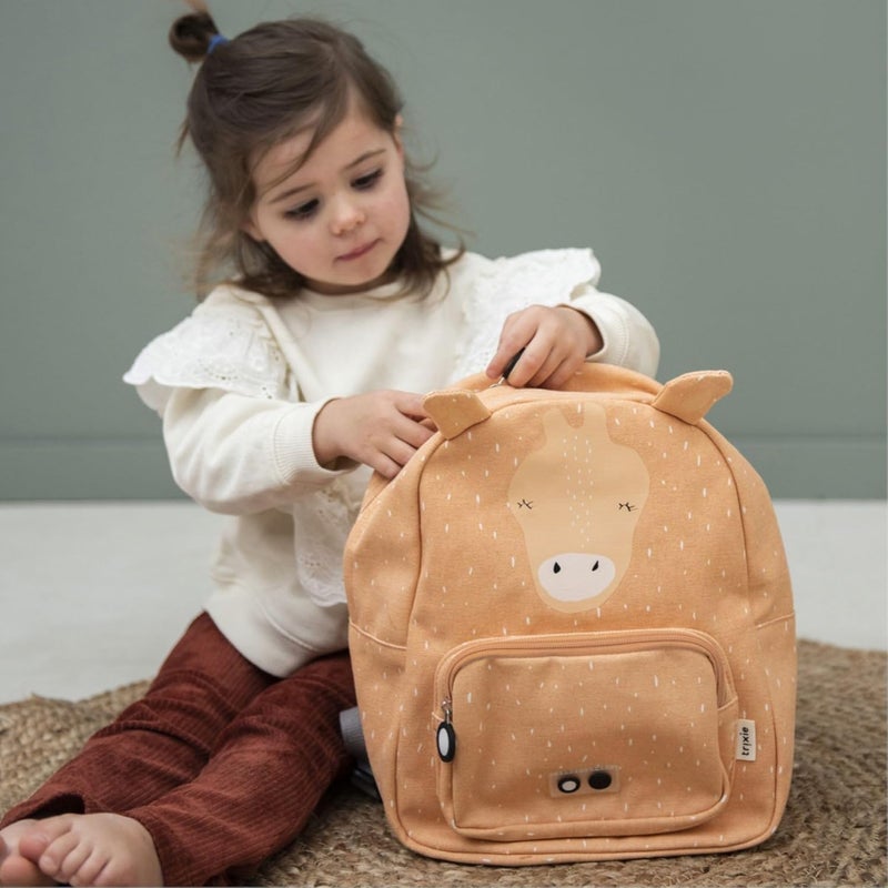 Trixie Mrs. Giraffe Kids Backpack - Cute Water-Resistant Daypack - Image 5