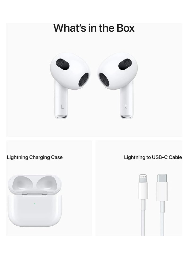 Generic - 3rd Generation Wireless Headphones, Bluetooth Earphones, Wireless Earbuds, Touch Control, Noise Cancelling, and Adaptive Transparency, Charging case, - Image 1