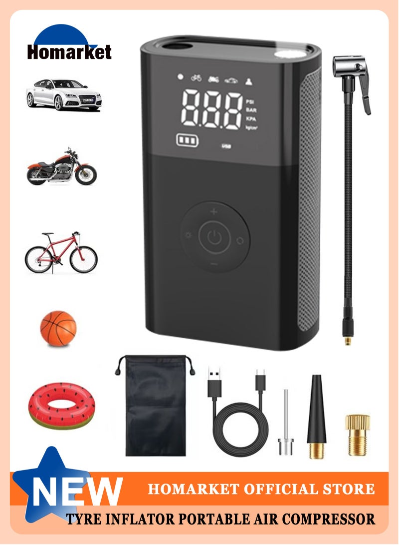 هومار كيت 1 × منفاخ هواء، 1 × محول صمام بريستا، 1 × محول فوهة وإبرة كروية، 1 × أنبوب هواء، 1 × كابل USB، 1 × حقيبة تخزين، 1 × دليل المستخدم. - Image 1