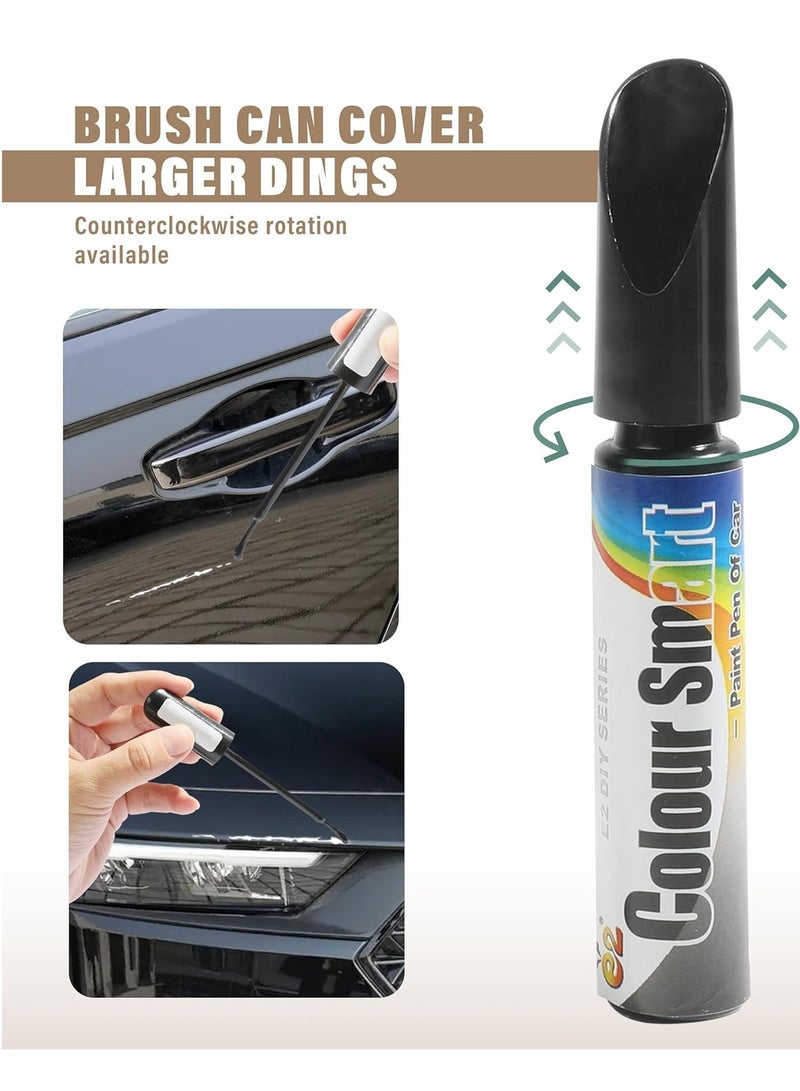 AirYoung مزيل خدوش السيارة، إصلاح خدوش السيارة، ملحقات السيارة، مزيل الخدوش العميقة للسيارة، مزيل الخدوش للمركبات، طلاء تلميع عالمي للسيارة للخدوش العميقة (أسود) - Image 3