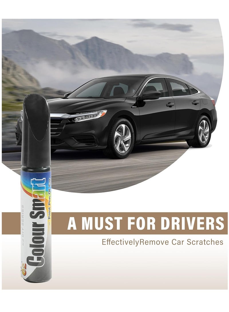 AirYoung مزيل خدوش السيارة، إصلاح خدوش السيارة، ملحقات السيارة، مزيل الخدوش العميقة للسيارة، مزيل الخدوش للمركبات، طلاء تلميع عالمي للسيارة للخدوش العميقة (أسود) - Image 5