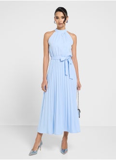 ELLA Sleevless Pleated Dress  - Image 1