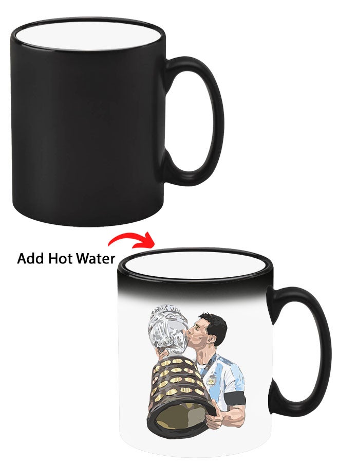 Colour Changing Heat Sensitive Magic Mug - Add Hot Tea or Coffee Messi For Home Office Gift Kids Men Women