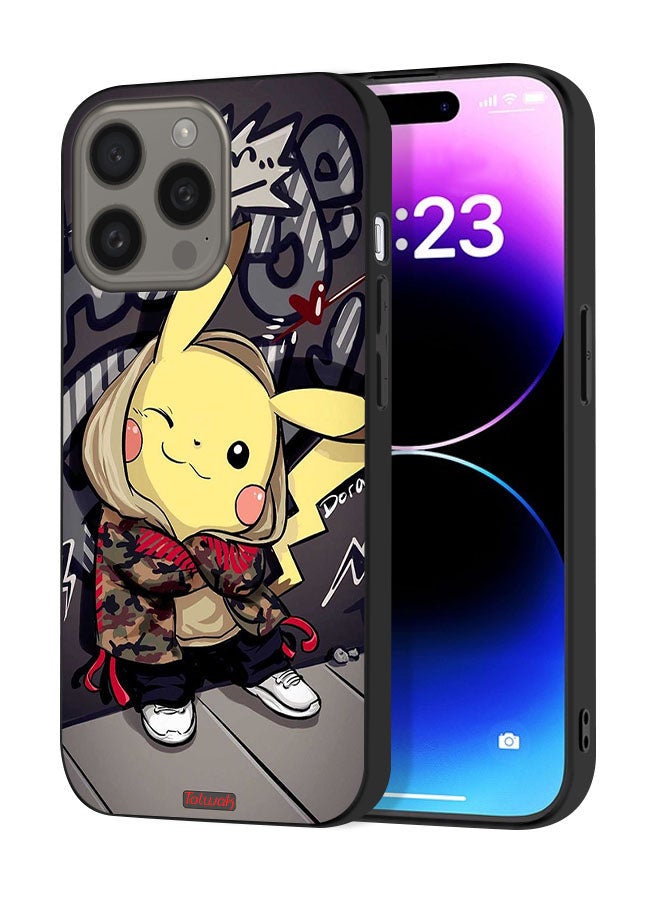 Tolwak Apple iPhone 15 Pro Max Protective Case Cover Pichku Art - Image 1