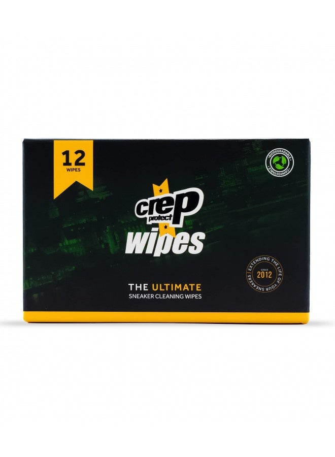 Crep protect Crep Protect Ultimate Sneaker Cleaning Wipes - Individually Wrapped Shoe Cleaning Wipes (Pack Of 12) - Image 3