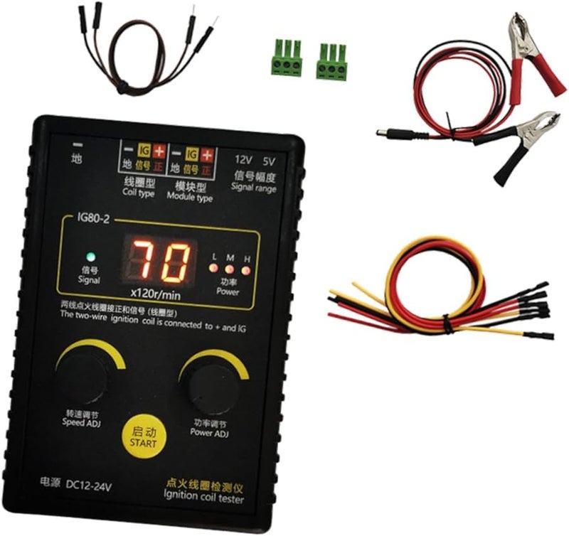 Automotive Ignition Coil Tester for Petrol Vehicle Engine Diagnostics Professional - Image 1