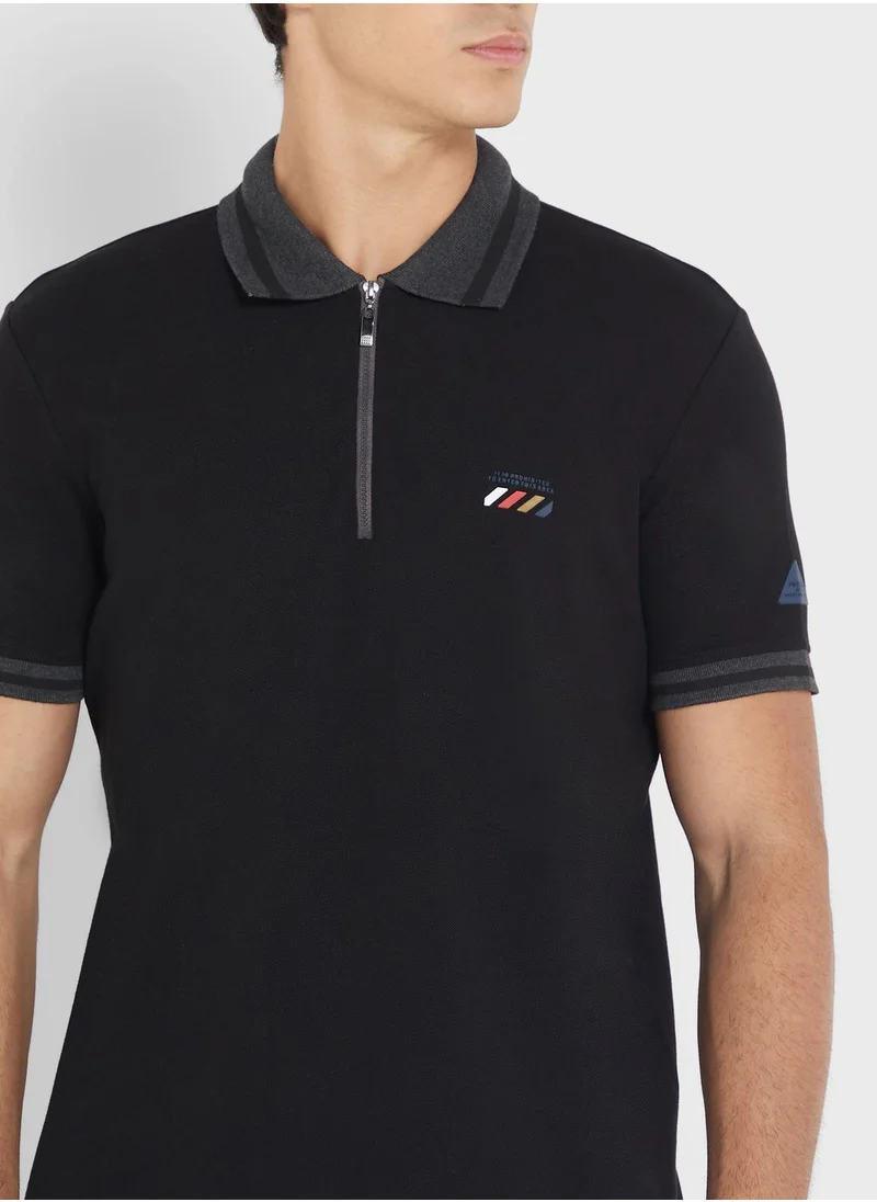 Robert Wood Short Sleeve Polo Shirt