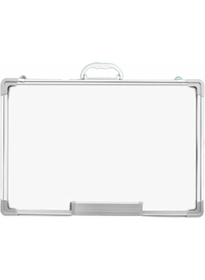 SLASA Small Dry Erase Board Pack of 2 – 30×40 cm, Aluminum Frame Whiteboard for Wall, Compact Writing Board for Office, Home, Classroom, Includes Marker and 2 Magnets - Image 4