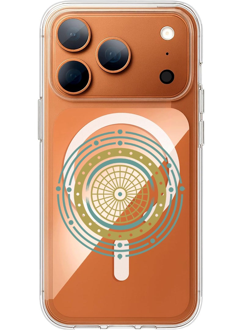 Theodor Magnetic Case for Apple iPhone 17 Pro Max Compatible with MagSafe Wireless Charging, Shockproof Phone Bumper Cover - Mode special - Image 1