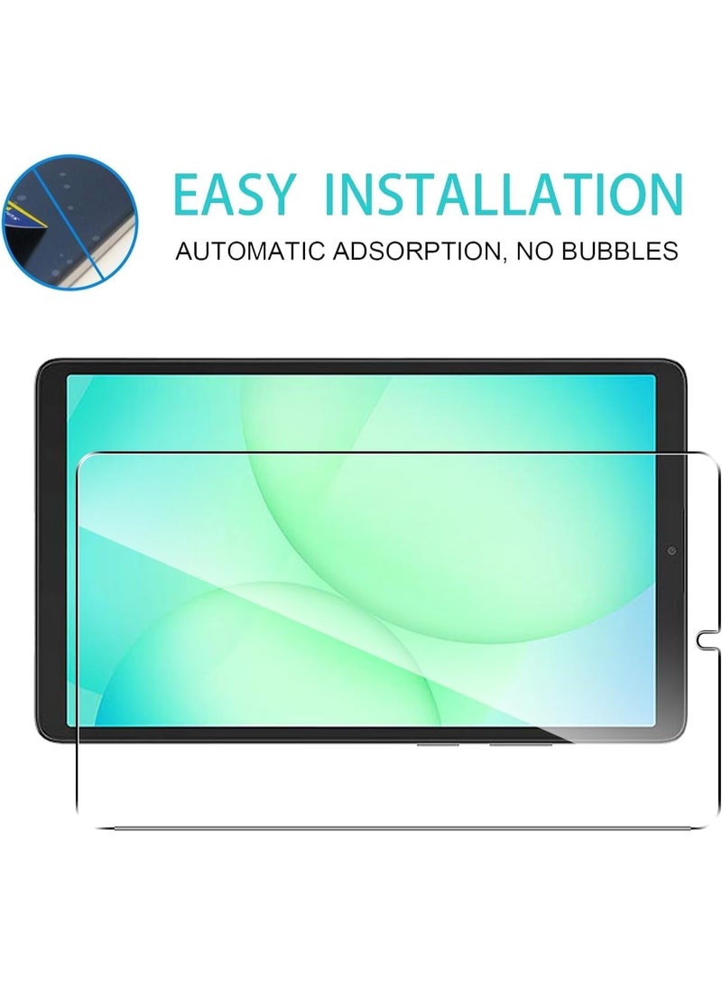 Muzz Tempered Glass for Samsung Galaxy Tab A11 (8.7") Screen Protectors No Bubbles 9H Hardness Scratch Resistant Protector Film Tempered Glass Film For Samsung Galaxy Tab A11 Transparent (2Pack) - Image 4