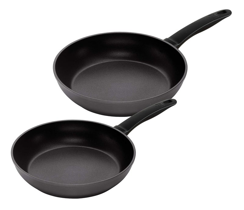 Kuhn Rikon Easy Induction Frying Pan Set 24/28 cm Black - Image 1