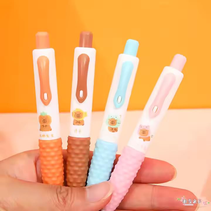 AROSHNAY Cute Bear Mechanical Pencil - Kawaii Pencils for Kids, Cute Pencils, Return Gift for Kids, Pencil for Drawing and Shading (Pack-4) - Image 3