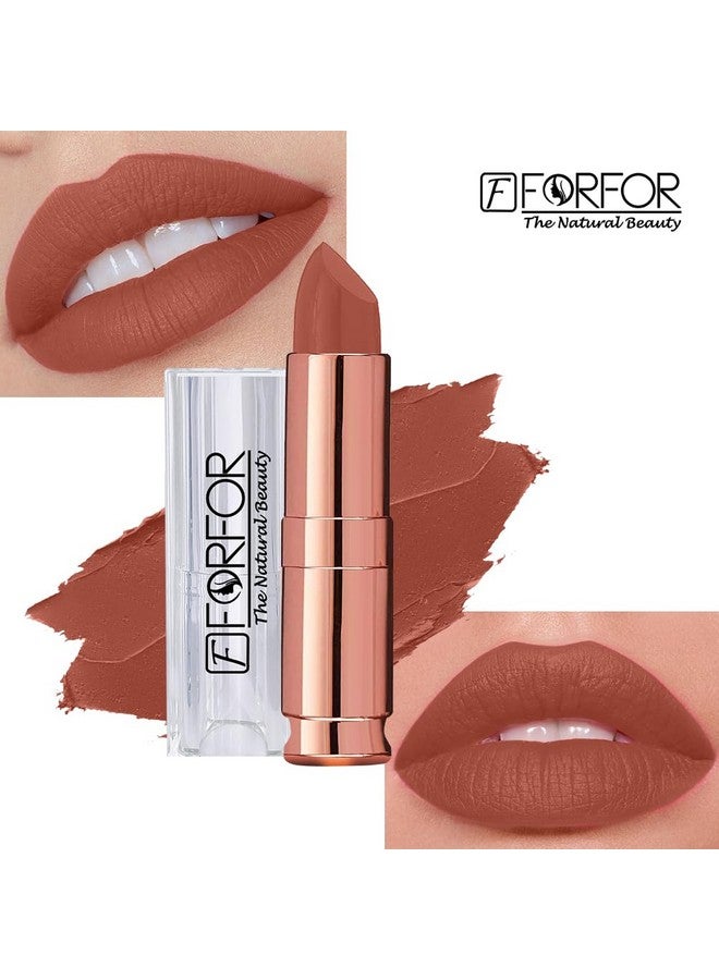 FORFOR Antique Velvet Matte Texture Smooth Finish Lipstick Gift set combo pack 3 for Women Enriched Shea Butter, Vitamin- E & Jojoba oil - Image 2