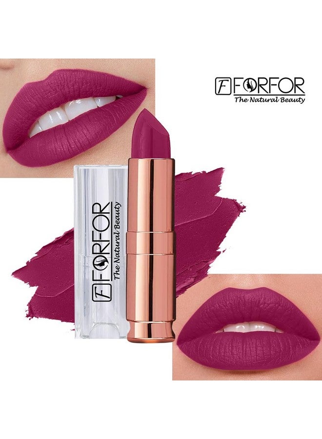 FORFOR Antique Velvet Matte Texture Smooth Finish Lipstick Gift set combo pack 3 for Women Enriched Shea Butter, Vitamin- E & Jojoba oil - Image 3