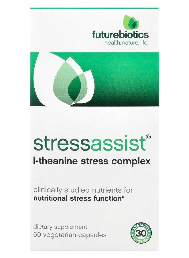 Futurebiotics Stressassist® LTheanine Stress Complex 60 Vegetarian Capsules