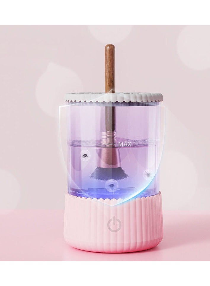 Makeup brush cleaner, automatic brush washer, quick-drying tool USB plug-in lazy electric cleaning brush - Image 4