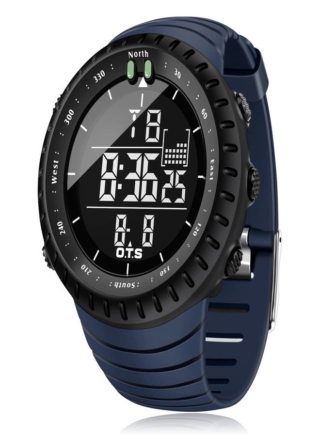 PALADA Men's Digital Sports Watch Waterproof Tactical Watch with LED Backlight Watches for Men - Image 1