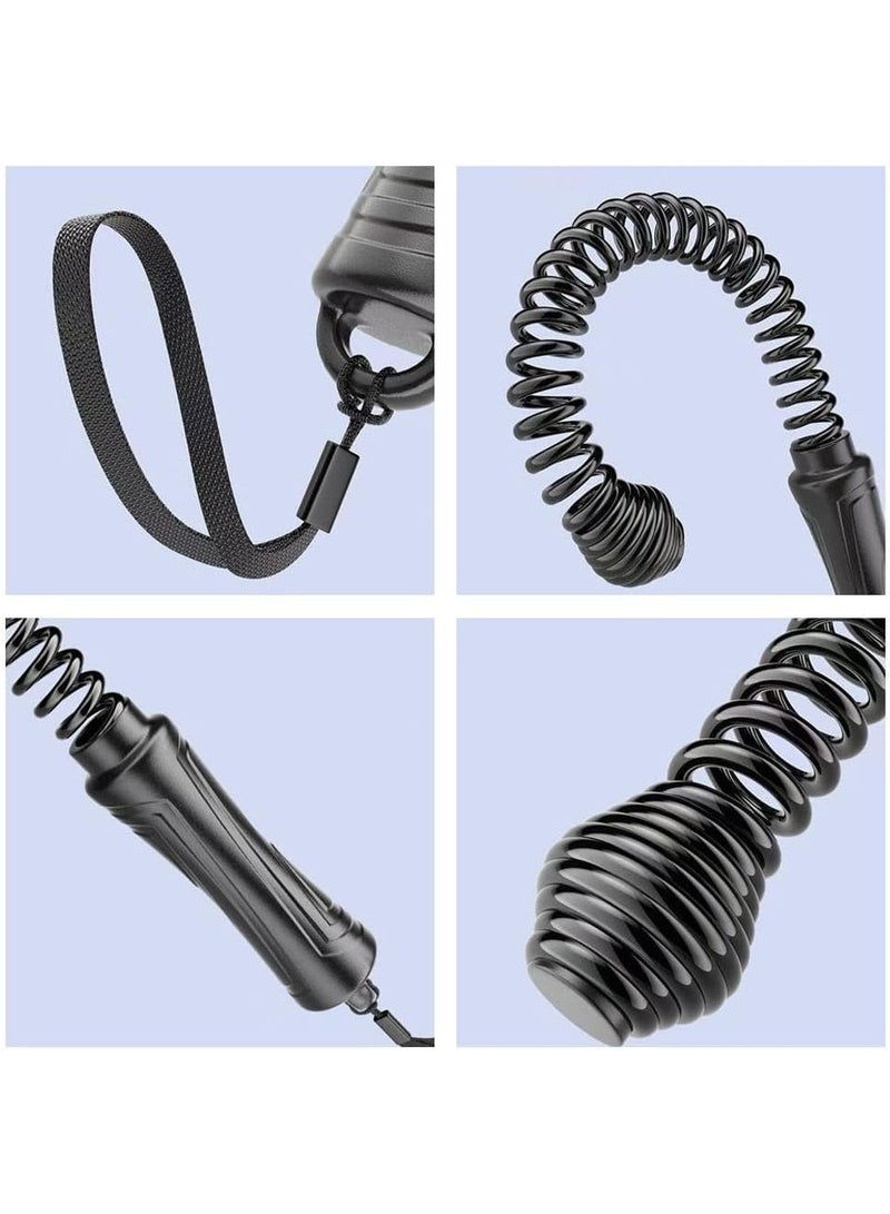 كيلا 2pcs وزن حبال معركة حبال للصالة الرياضية المنزلية ، معدات اللياقة البدنية حبال التدريب اللاسلكي للرجال والنساء ، حبال التمرين الموزنة للتمرينات المتقدمة وبناء العضلات الأساسية - Image 5