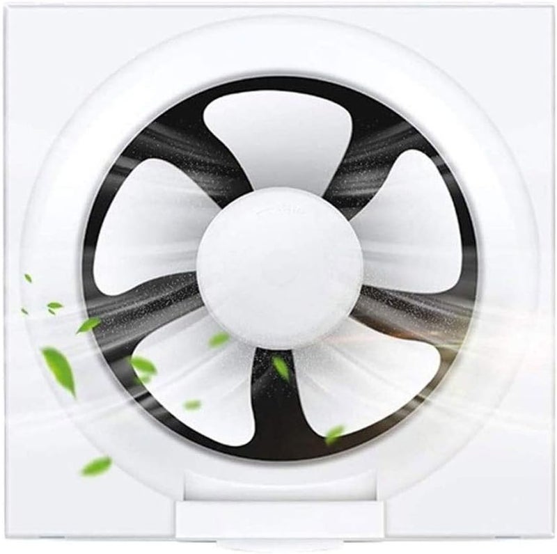 10 Inch Wall Ventilation Pipe Kitchen Bathroom Extractor Fan Mute Ventilator Air Vent - Image 1