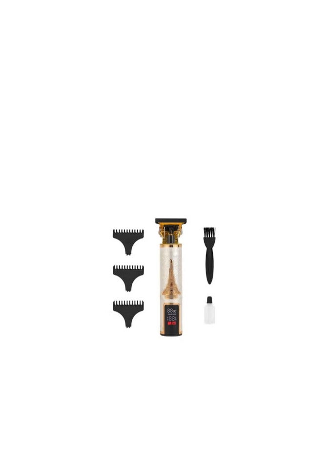 Geepas Professional Digital Hair Clipper Hair Clipper with High Capacity Li-ion Battery and Fast Charging| High Performance T-Blade for Efficient Operation, Does not Hurt Scalp| LCD Display - Image 2