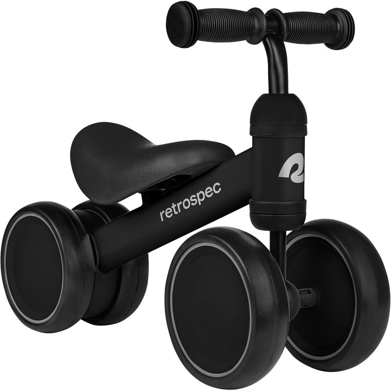 Retrospec Cricket Baby Balance Bike, 4-Wheel Ride-On Toy for Ages 12-24 Months â€“ First Bike & Toddler Bike for 1 Year Old Boys & Girls, First Birthday Gift - Image 1
