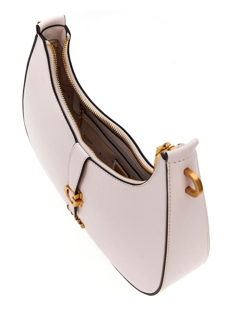 GUESS Guess White Chain Detail Shoulder Bag For Women  - Image 5