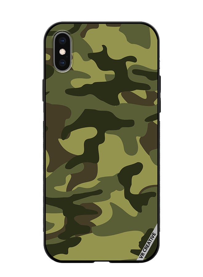 VR CREATIVE Protective Case Cover For Apple iPhone XS Max Military Texture Design Multicolour - Image 1