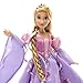 Disney store دمية رابونزل الخاصة من متجر ديزني - إصدار خاص ربيع 2026 تشمل 11 دمية بفستان مزخرف بالأزهار تمثال باسكال يأتي في علبة تذكارية لمحبي ألعاب دمى الأميرات من ديزني - Image 4