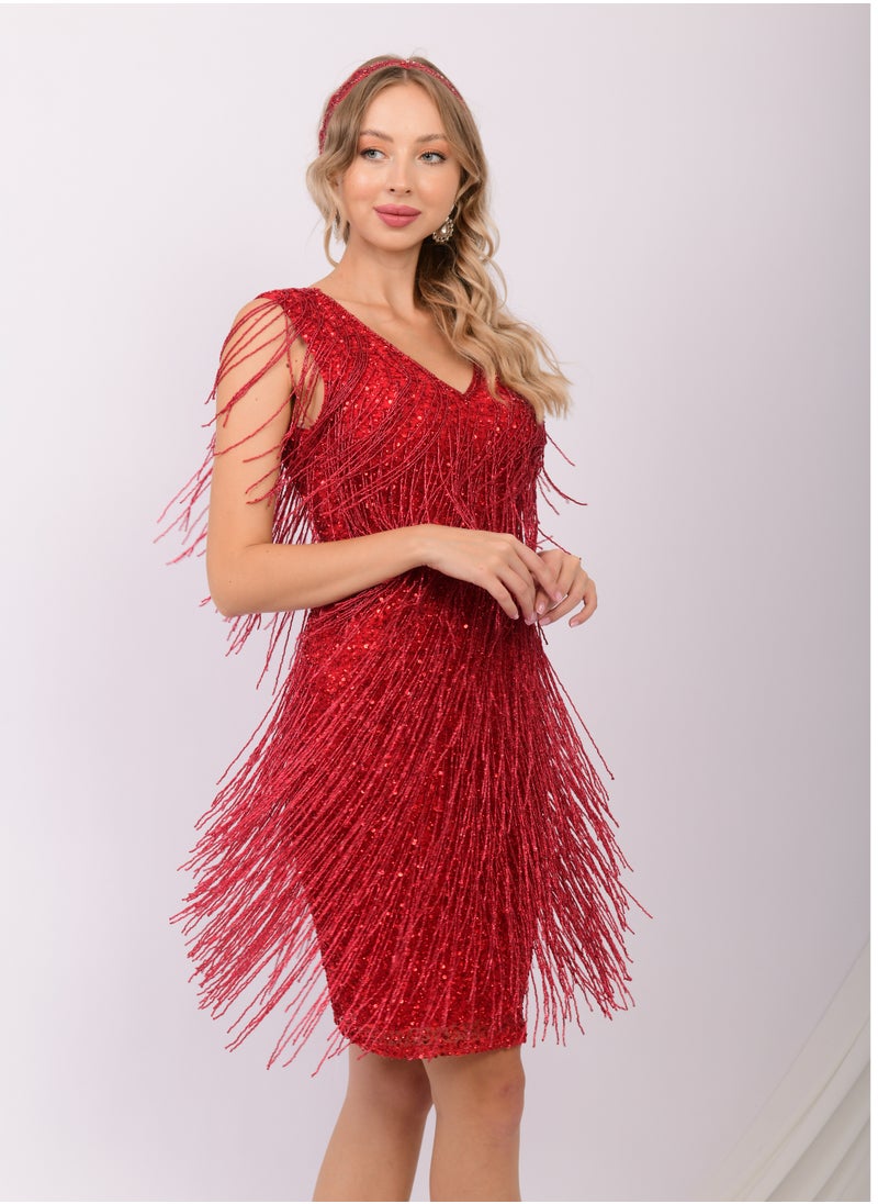 Glamorous Radiant Red Fringe Party Dress - pzsku/Z1462898029DF489B9376Z/45/_/1737281464/b6dc8118-207d-43d1-8802-e4da8d762516